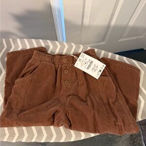 ZARA NWT 3T Corduroy Pants